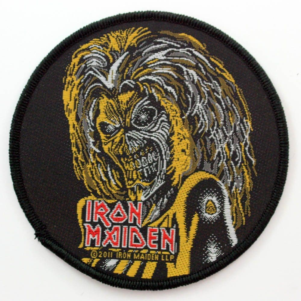 Iron Maiden - 'Killers' Round Woven Patch