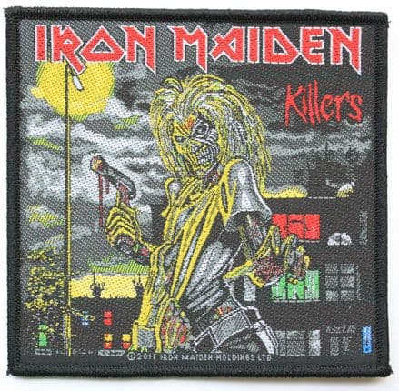 Iron Maiden - 'Killers' Woven Patch