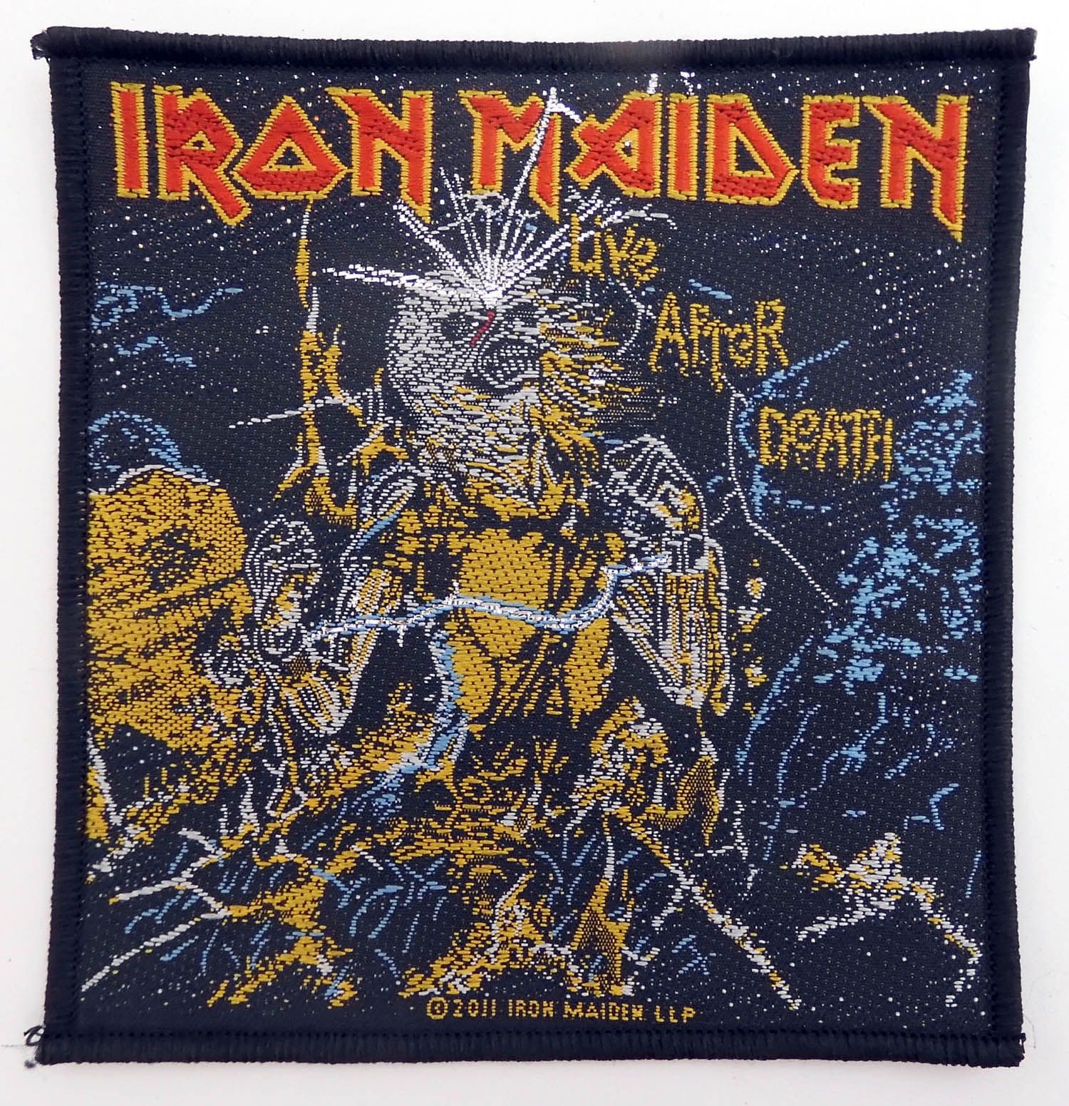 Iron Maiden - 'Live After Death' Woven Patch