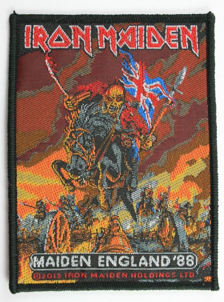 Iron Maiden - 'Maiden England '88' Woven Patch
