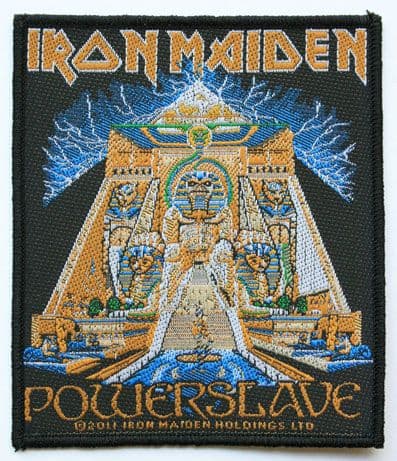 Iron Maiden - 'Powerslave' Woven Patch