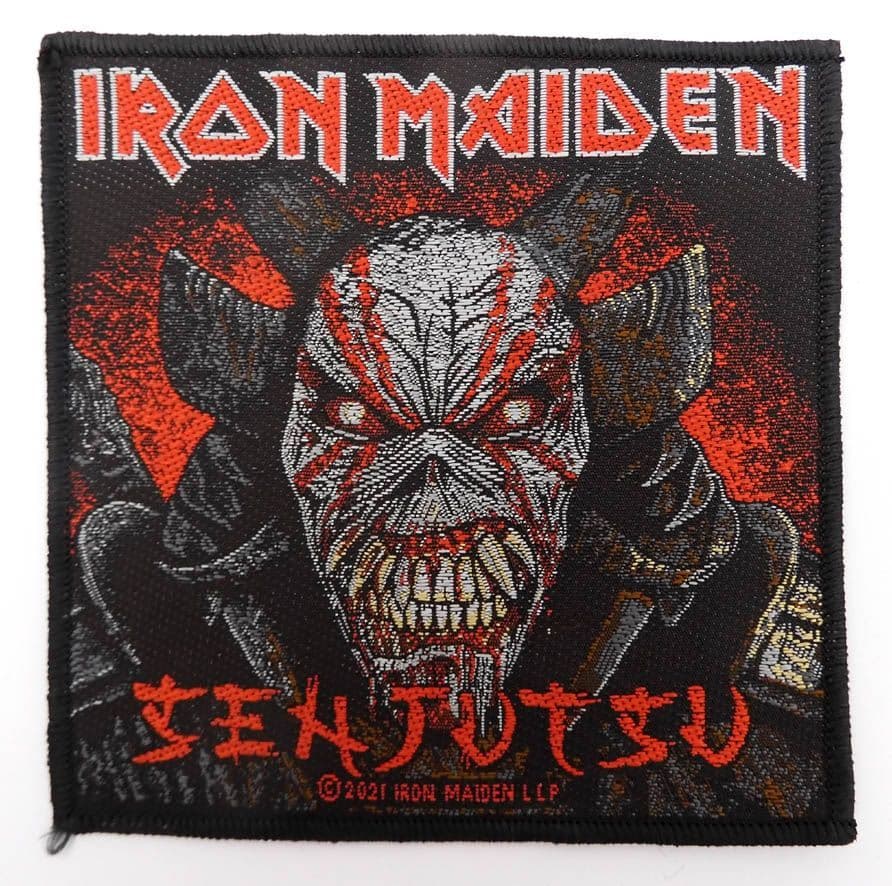 Iron Maiden - 'Senjutsu Back Cover' Woven Patch