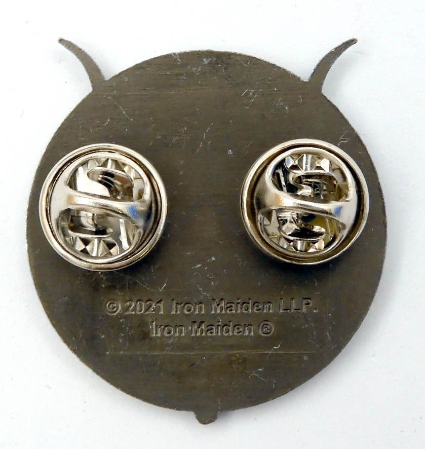 Iron Maiden - 'Senjutsu' Enamelled Metal Lapel Badge