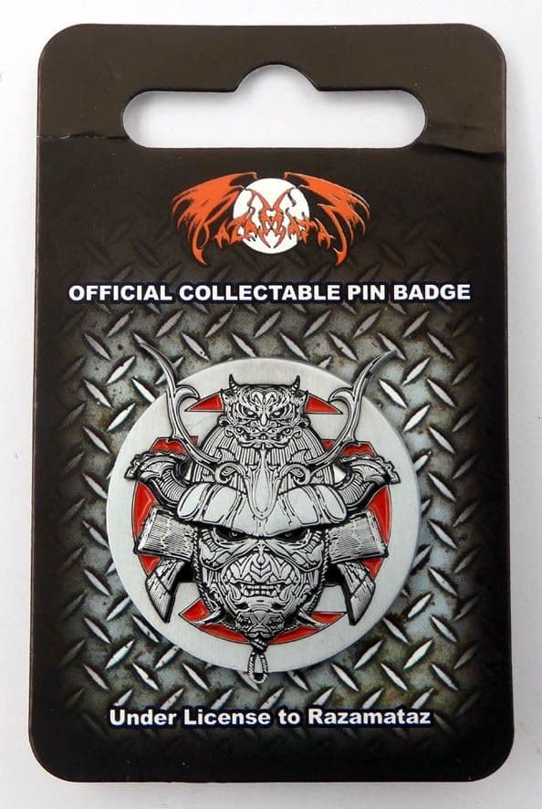 Iron Maiden - 'Senjutsu' Enamelled Metal Lapel Badge