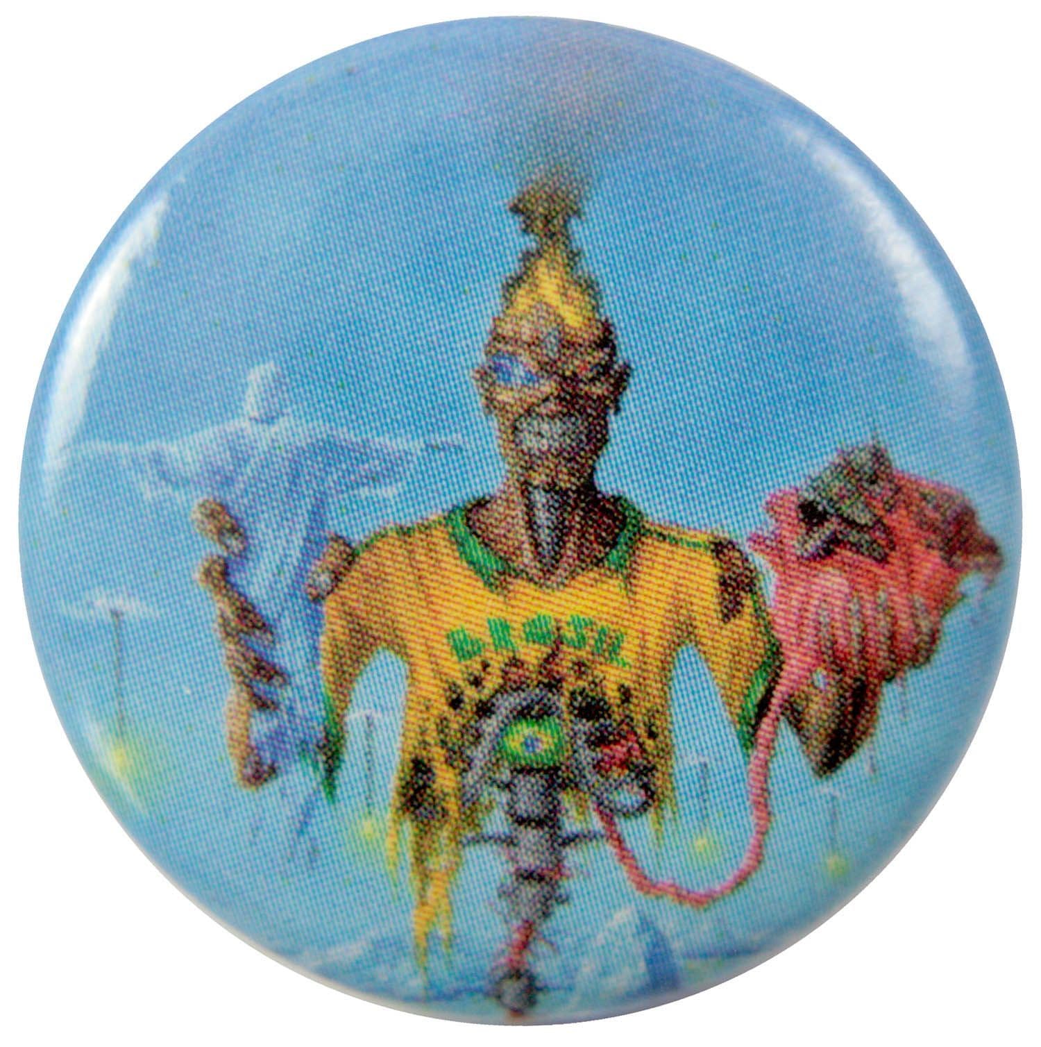 Iron Maiden - 'Seventh Son Brazil' Button Badge