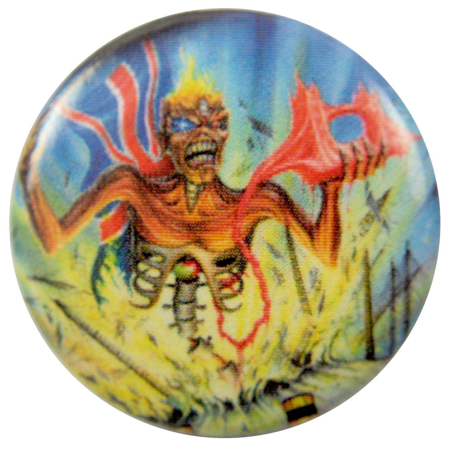 Iron Maiden - 'Seventh Son UK' Button Badge