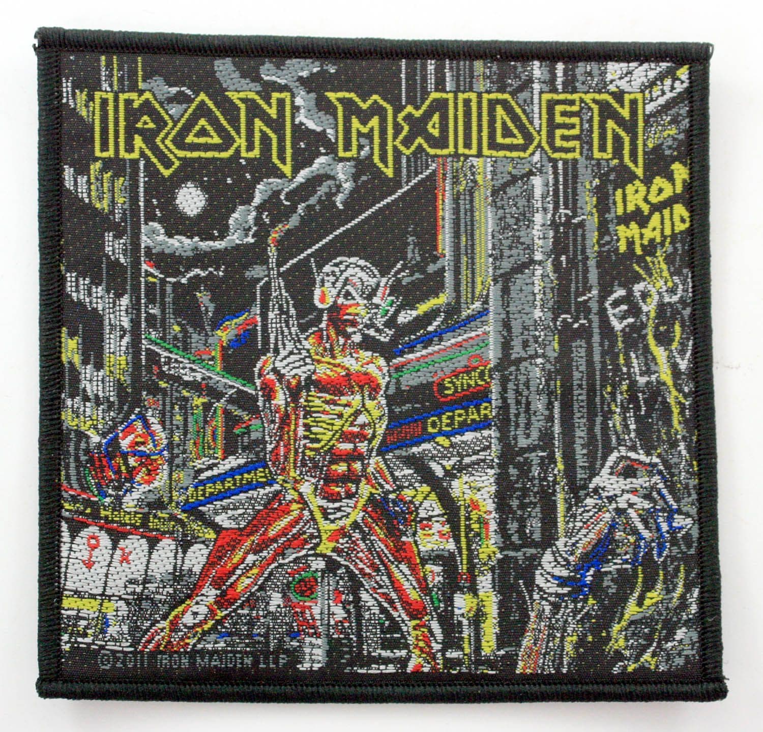 Iron Maiden - 'Somewhere in Time' Woven Patch