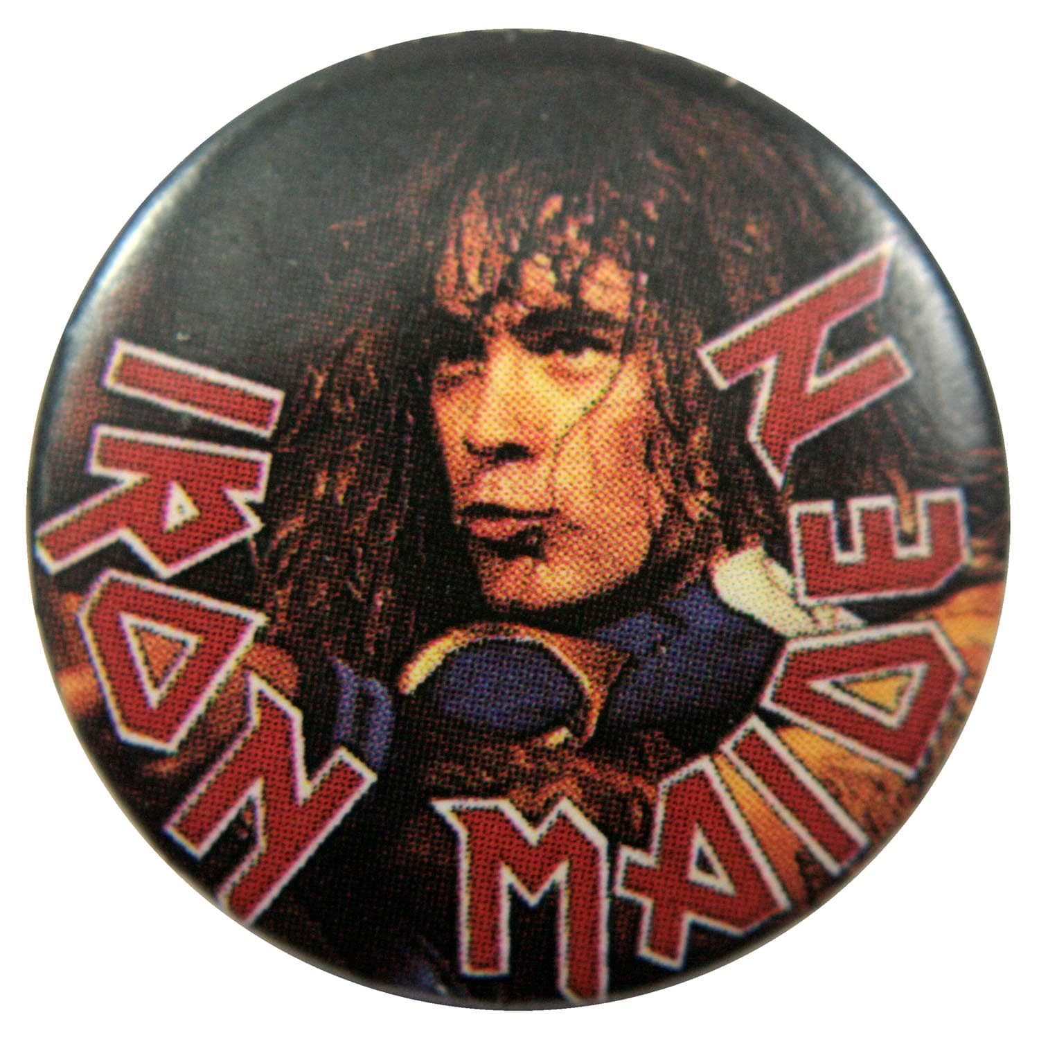 Iron Maiden - 'Steve Harris' Button Badge