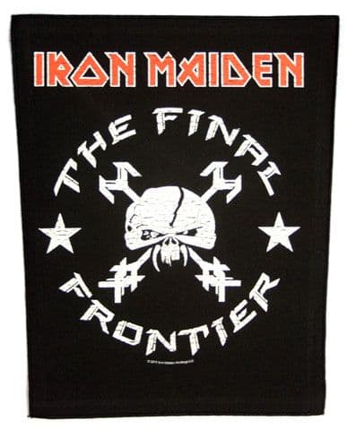 Iron Maiden - 'The Final Frontier' Giant Printed Backpatch
