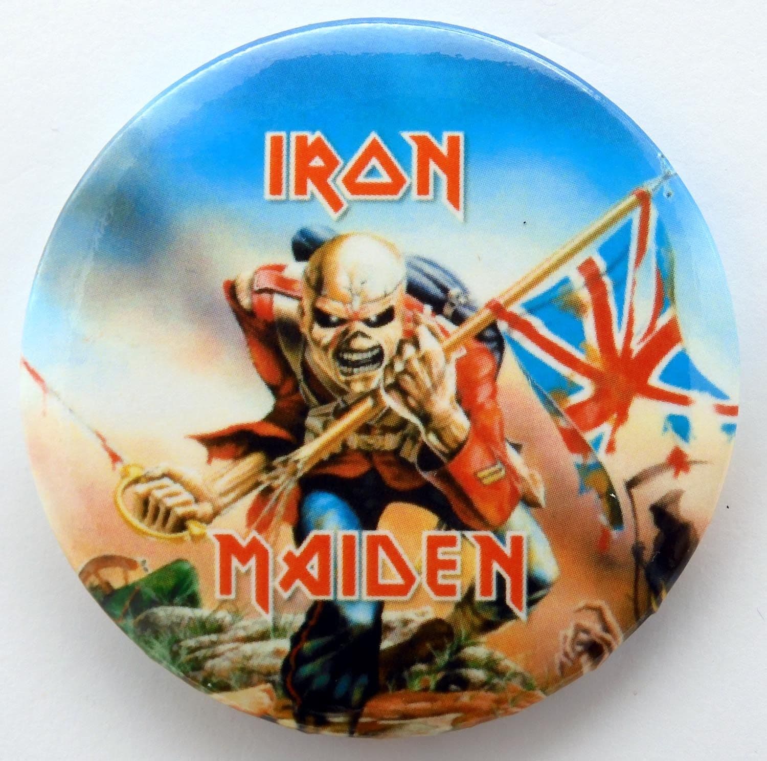 Iron Maiden - 'The Trooper' 56mm Badge