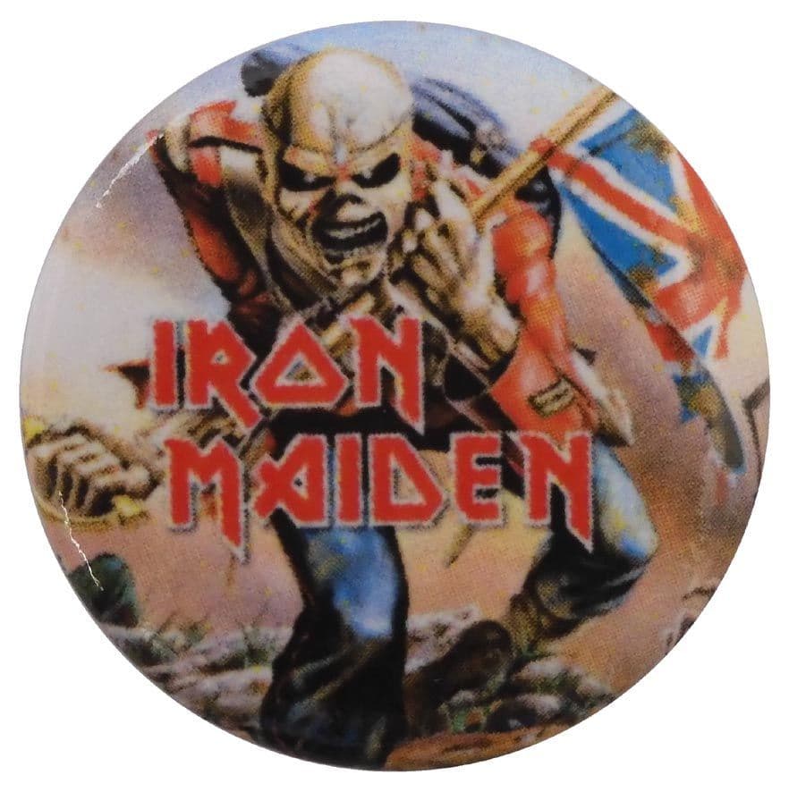 Iron Maiden - 'The Trooper' Button Badge