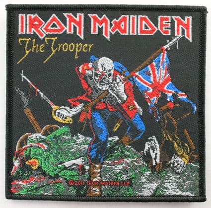 Iron Maiden - 'The Trooper' Woven Patch