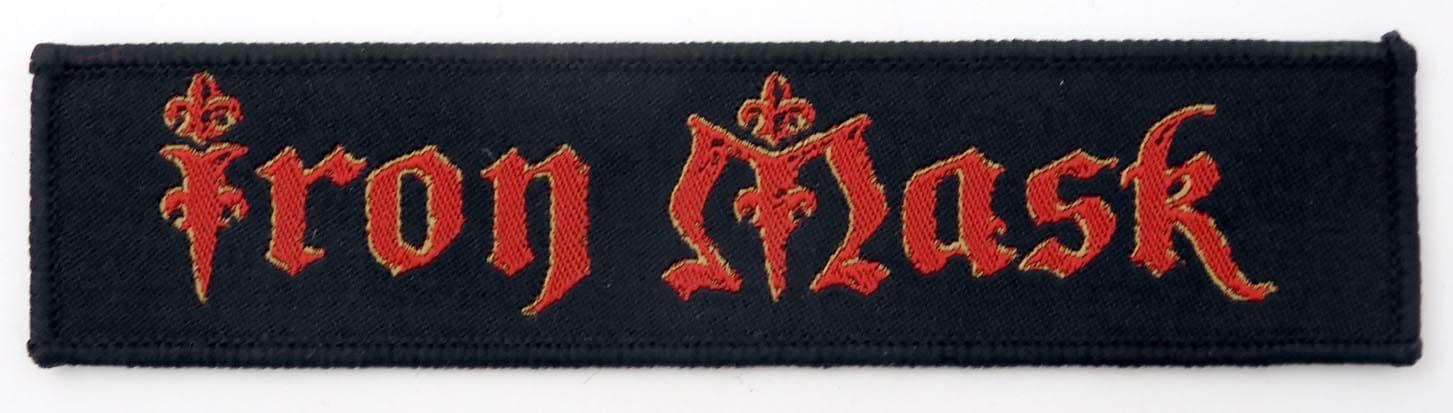 Iron Mask - 'Logo' Woven Patch