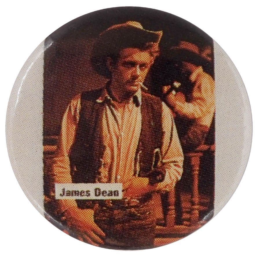 James Dean - 'Cowboy' Button Badge