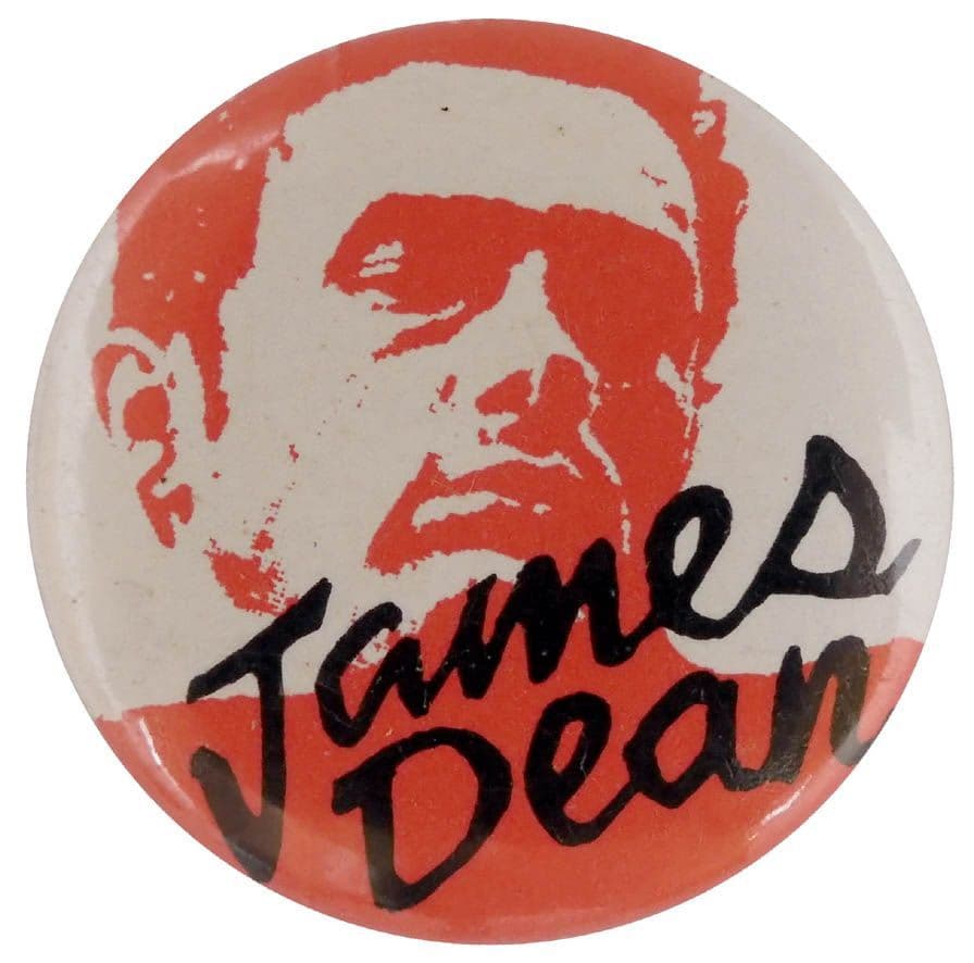 James Dean - 'Red' Button Badge