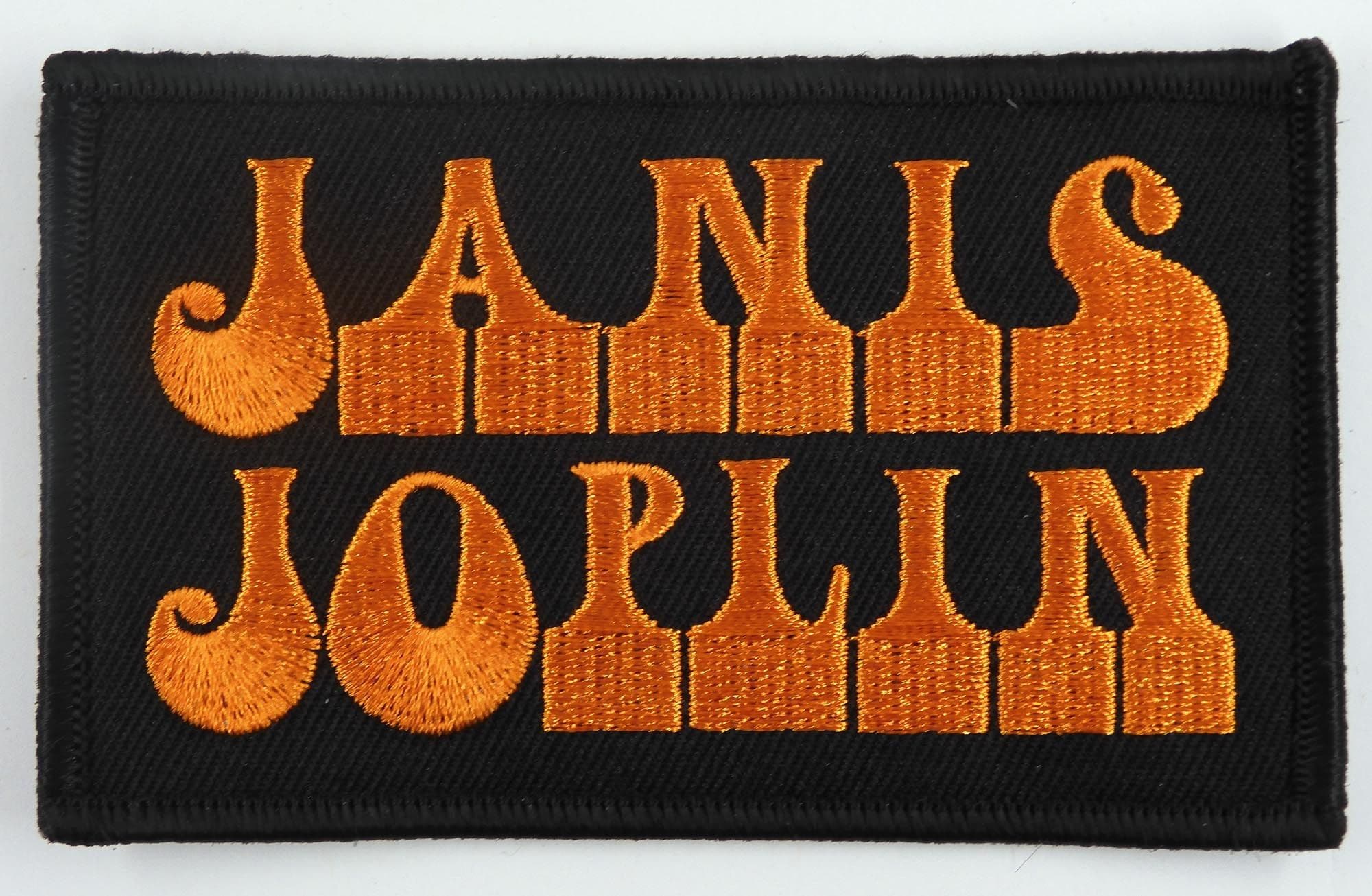 Janis Joplin - 'Logo' Embroidered Patch