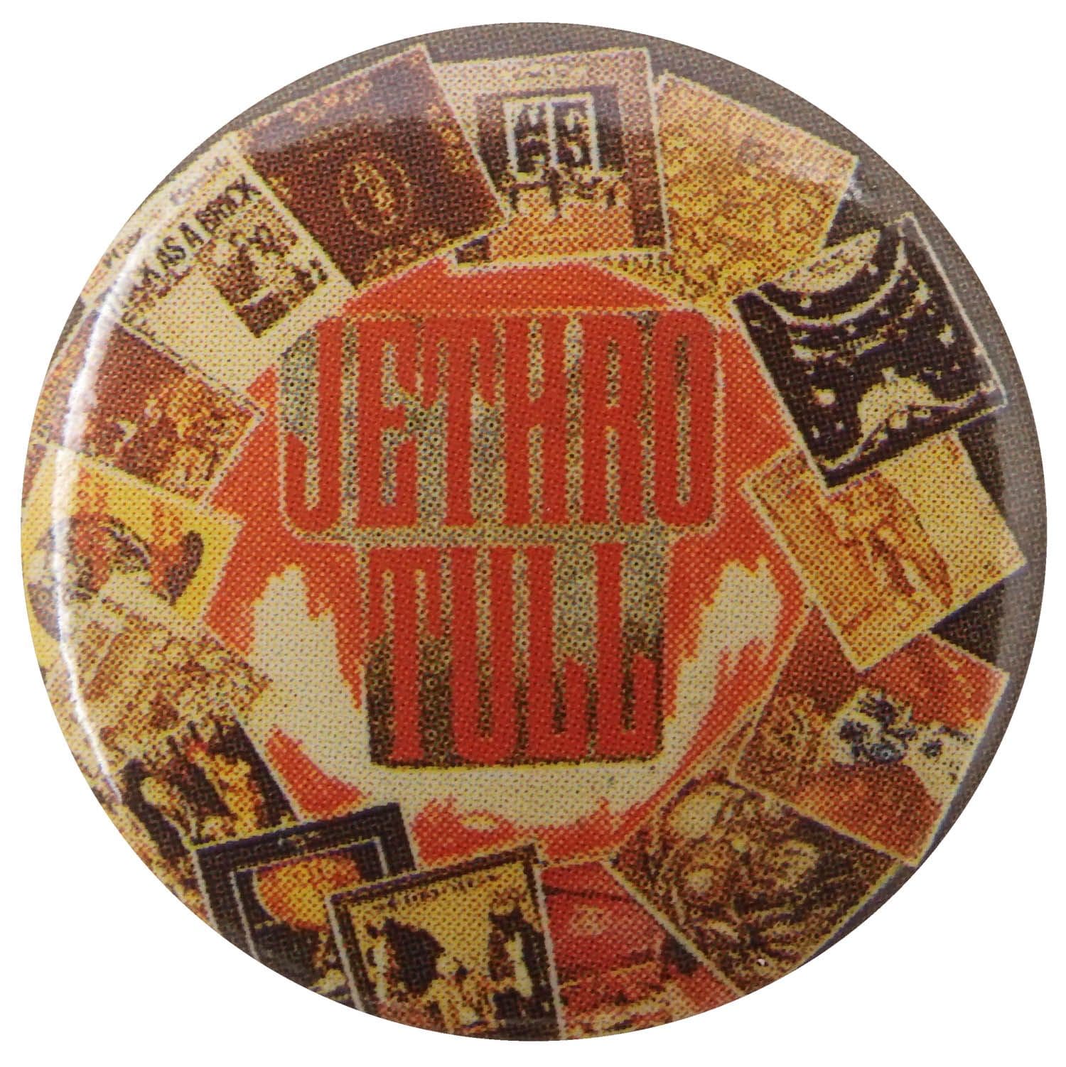 Jethro Tull - 'Albums' Button Badge