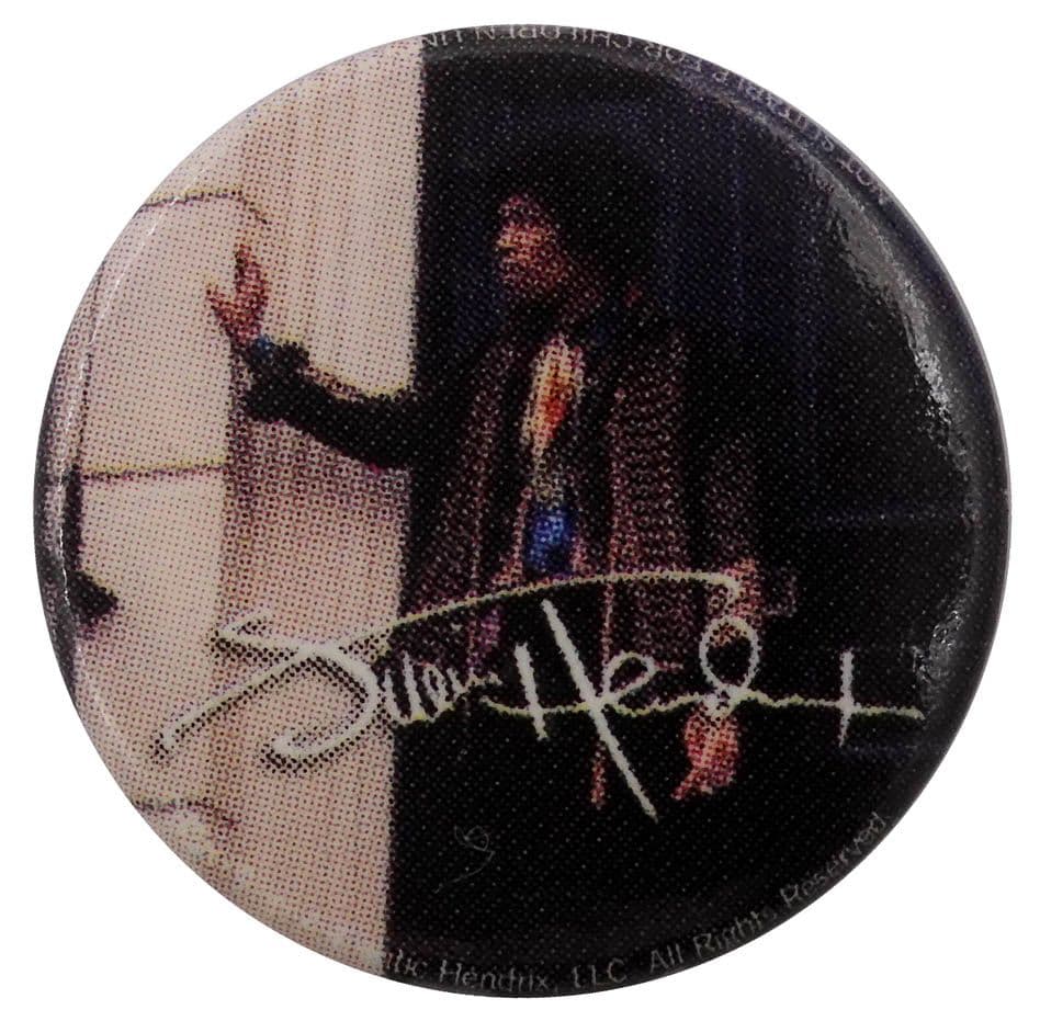 Jimi Hendrix - 'Doorway' Button Badge
