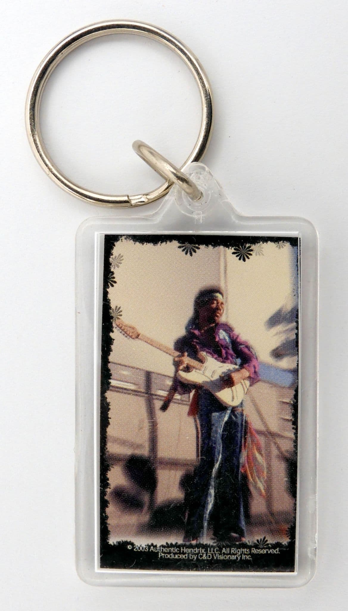 Jimi Hendrix - 'Guitar' Keyring