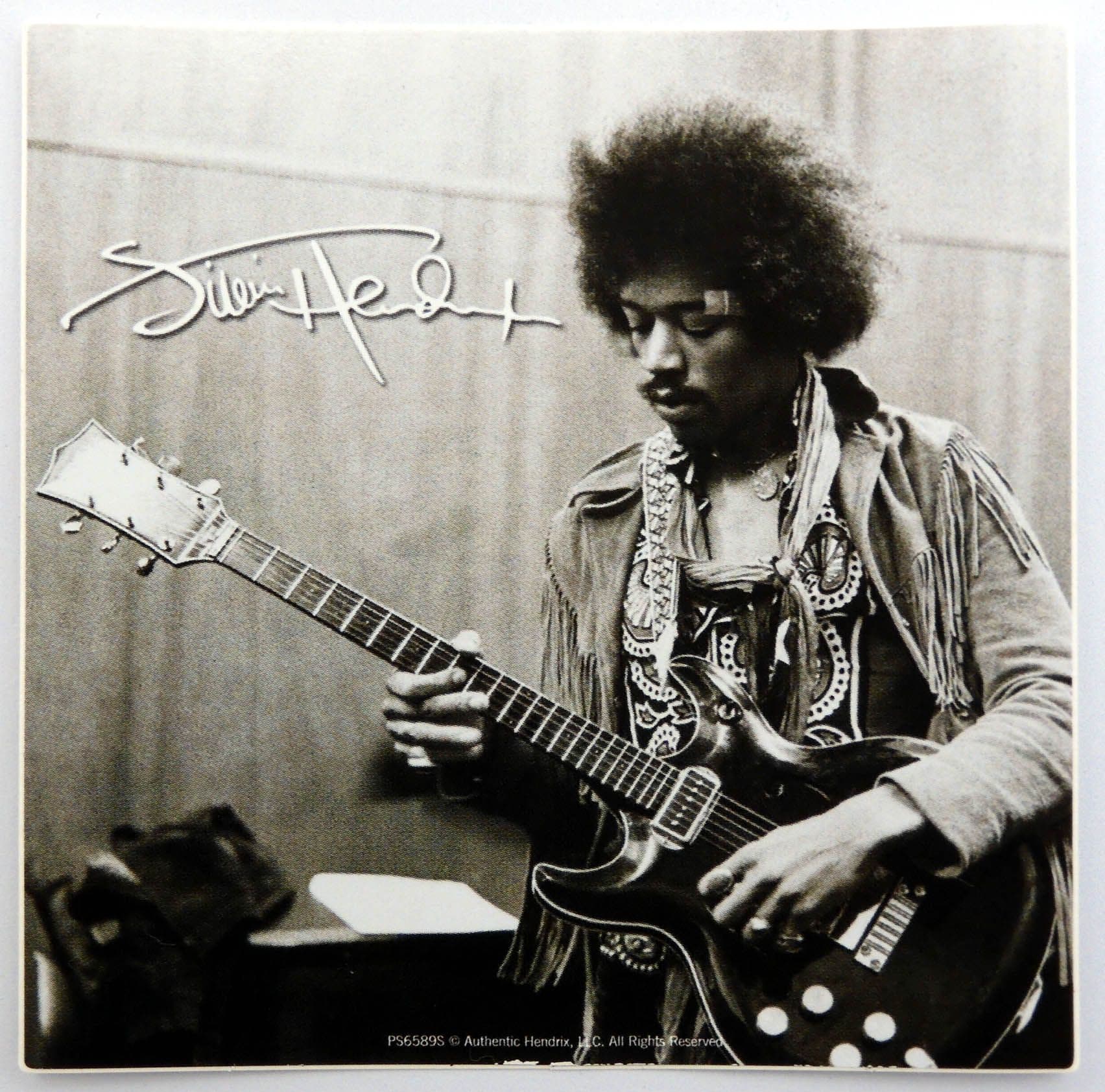 Jimi Hendrix - 'Jimi Guitar' Sticker