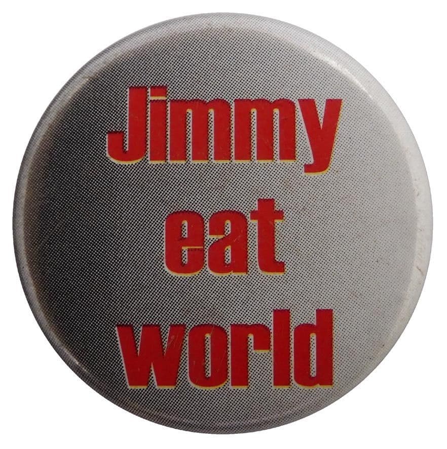 Jimmy Eat World - 'Name' Button Badge