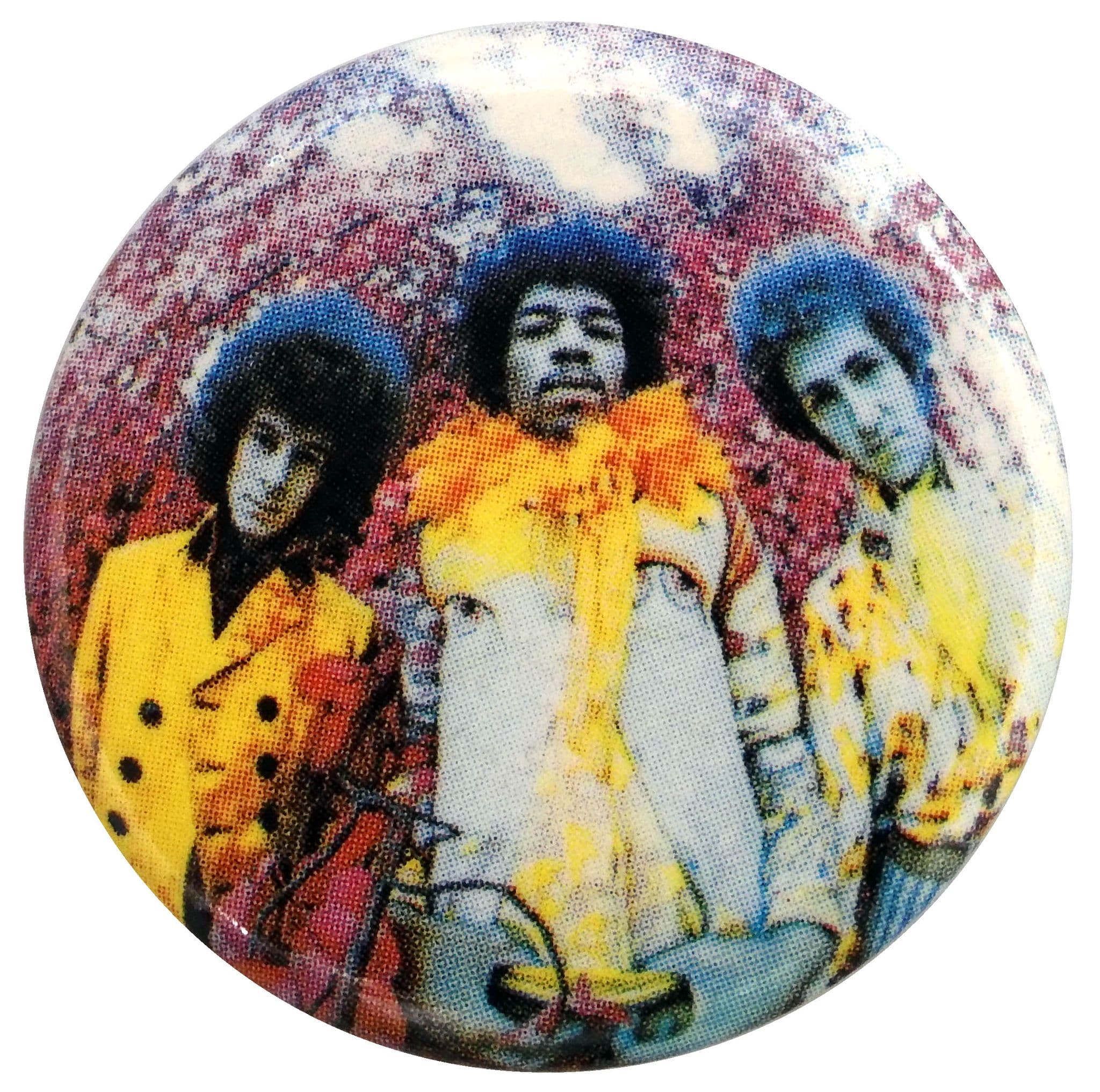 The Jimi Hendrix Experience - 'Are You Experienced' Vintage Large Button Badge