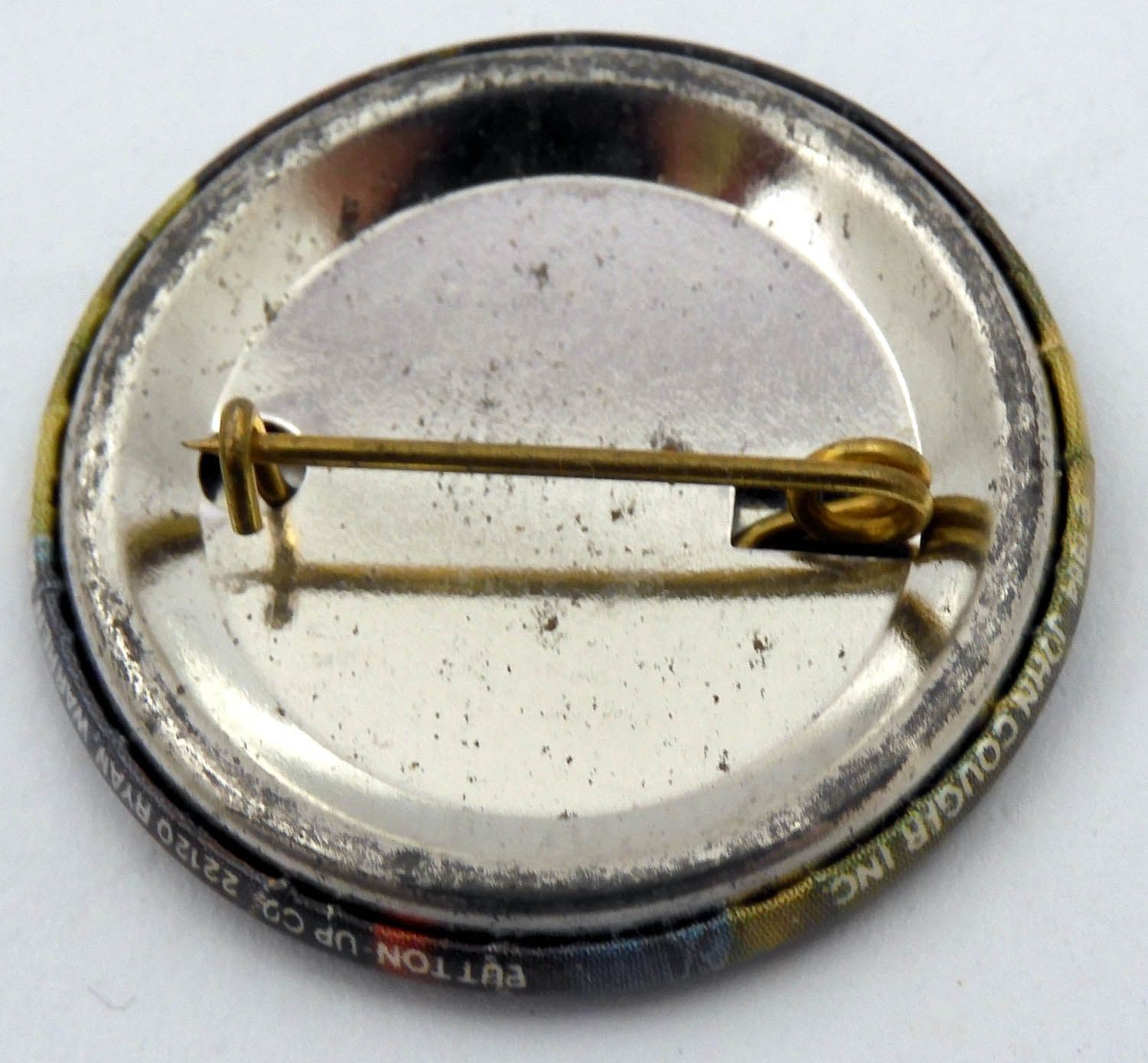 John Cougar Mellancamp - Vintage Large Button Badge