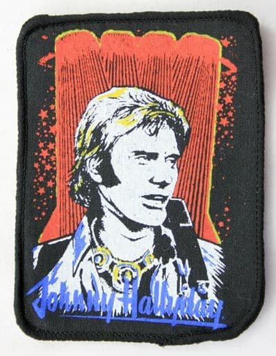 Johnny Hallyday - 'Johnny' Printed Patch
