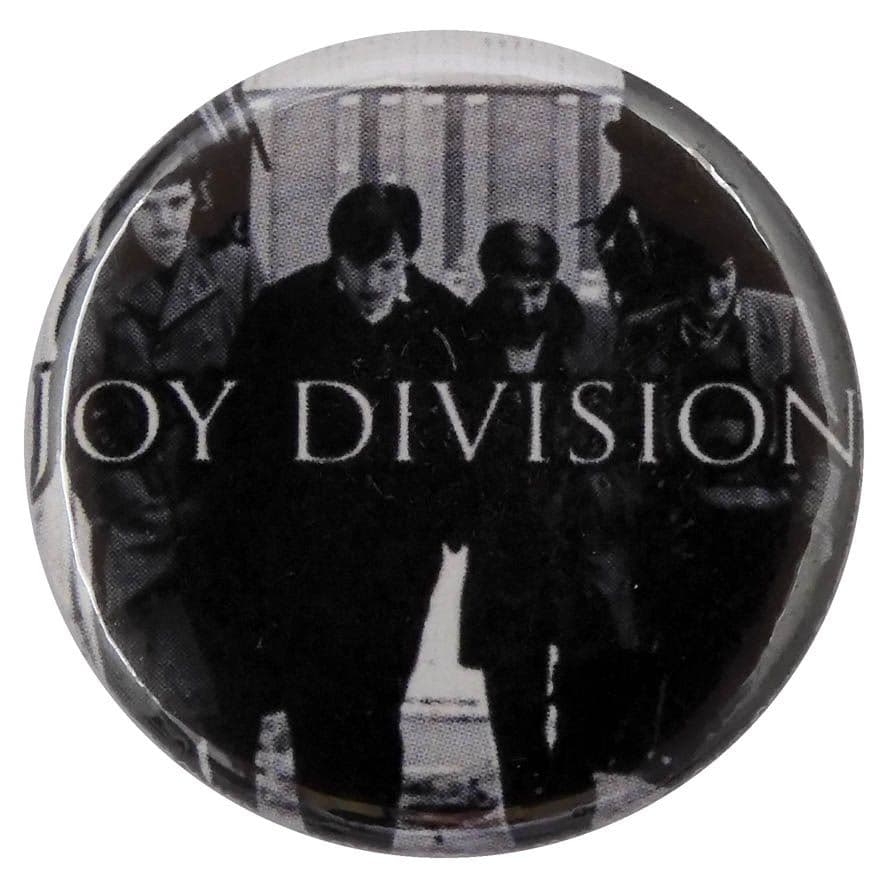 Joy Division - 'Group Black & White' Button Badge