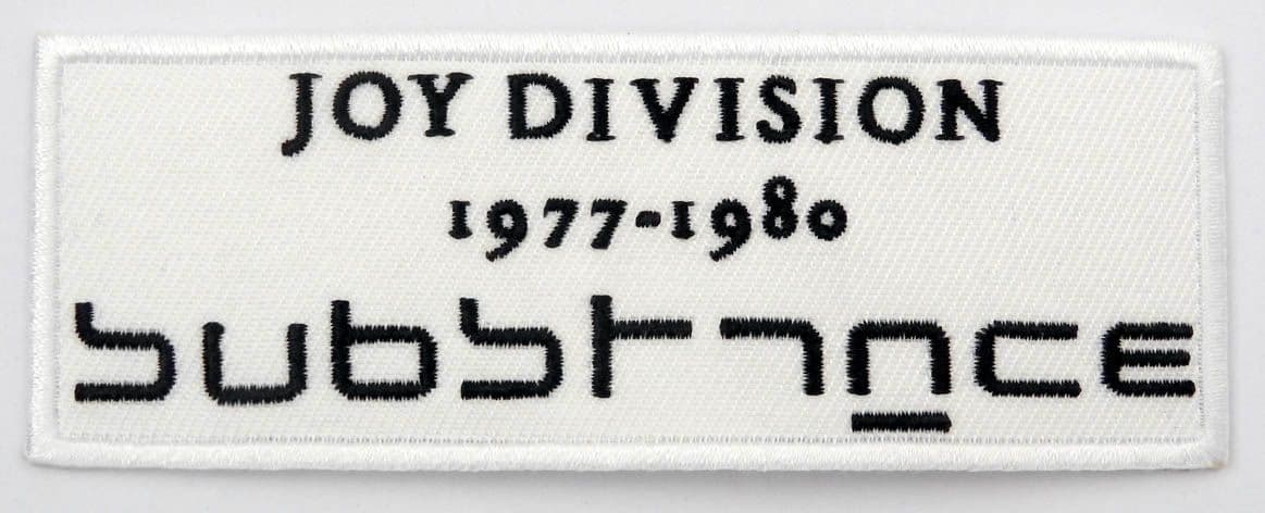 Joy Division - 'Substance' Woven Patch