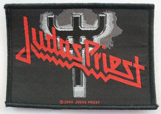 Judas Priest - 'Fork Logo' Woven Patch