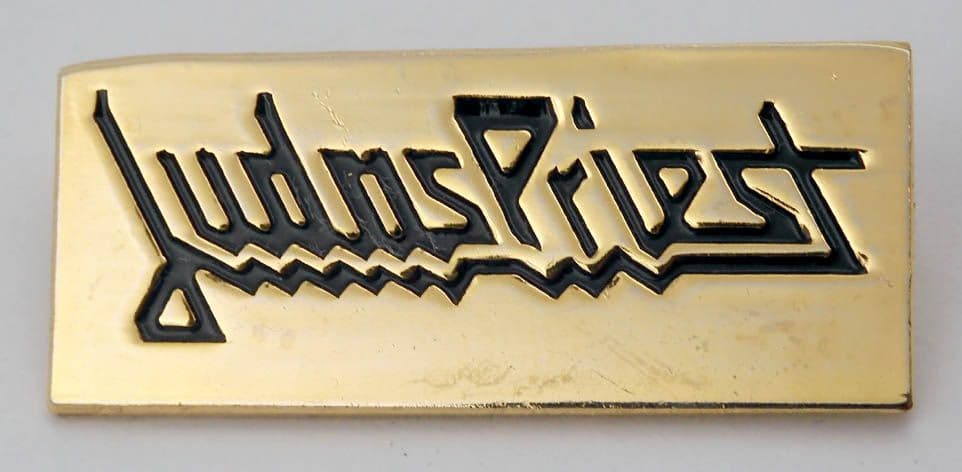 Judas Priest - 'Logo' Enamelled Metal Badge
