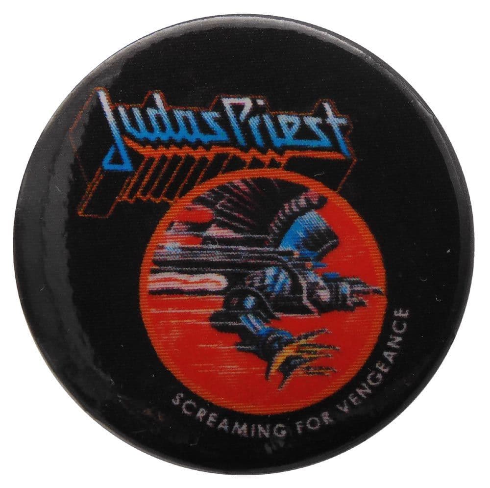 Judas Priest - 'Screaming For Vengeance' Button Badge