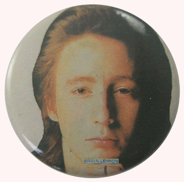 Julian Lennon - 'Julian Close Up' Button Badge