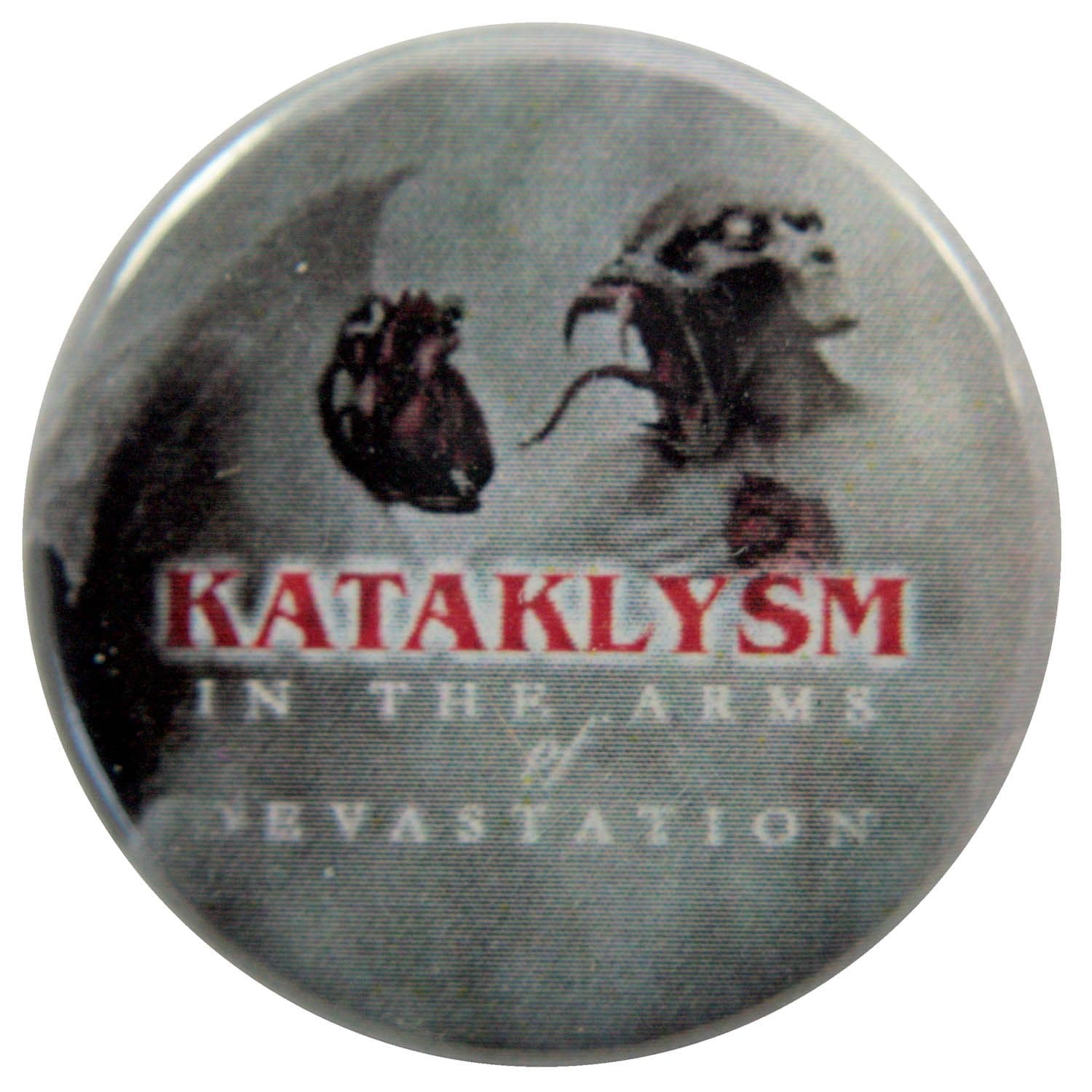 Kataklysm - 'In the Arms of Devastation' Button Badge