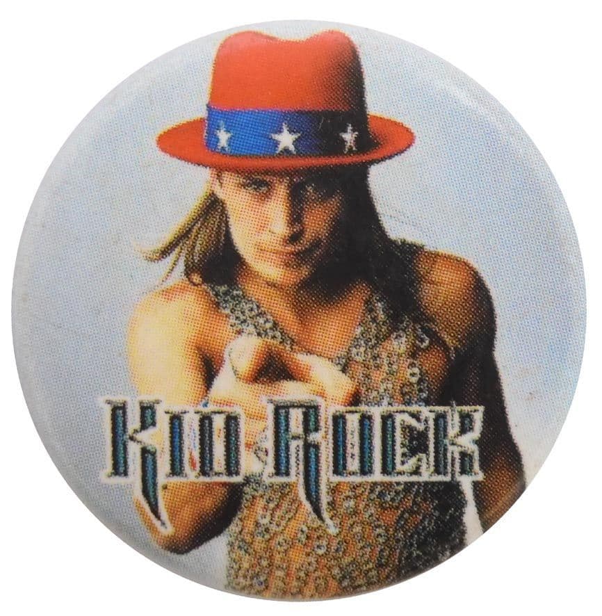Kid Rock - 'Red Hat' Button Badge