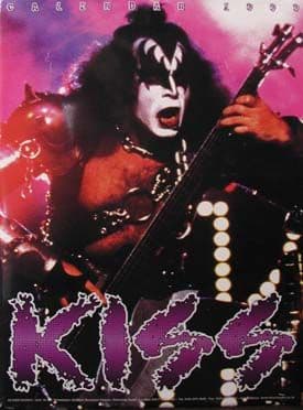 Kiss - 1999 Calendar