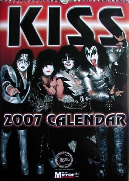 Kiss - 2007 Calendar