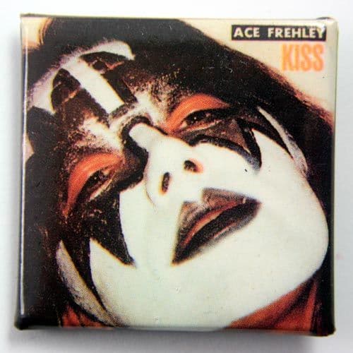 Kiss - 'Ace Frehley' Square Badge