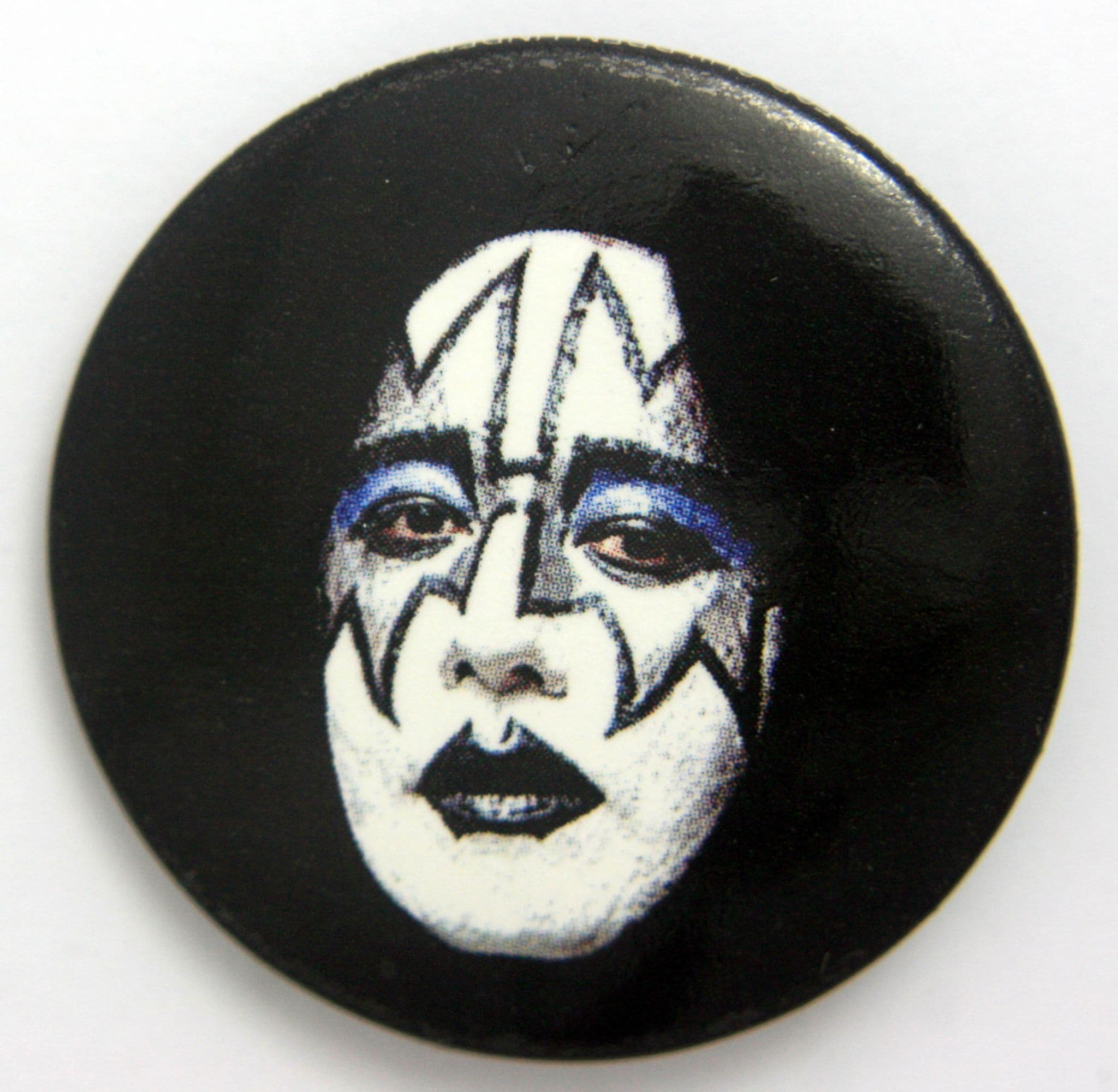 Kiss - 'Ace Make-Up' Large Button Badge