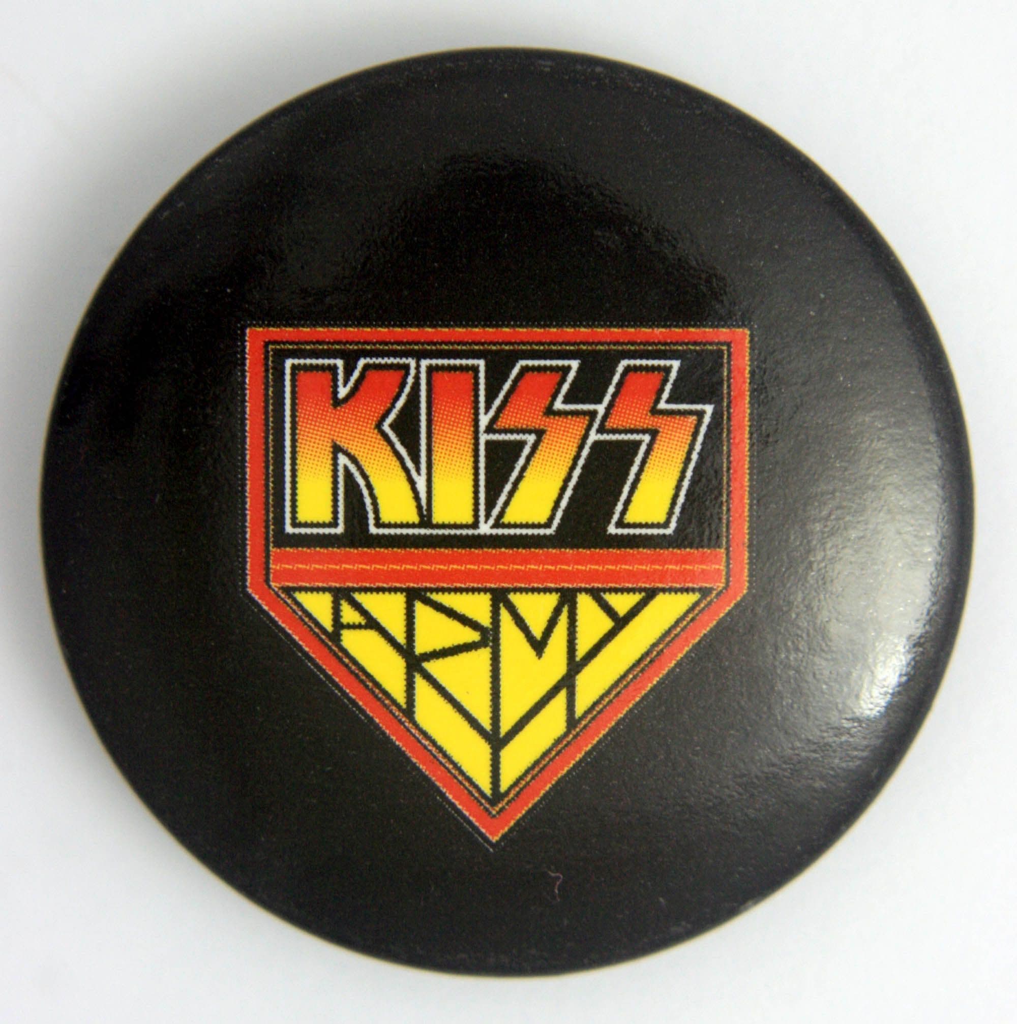 Kiss - 'Army Logo' Large Button Badge