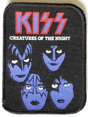 Kiss - 'Creatures of the Night' Printed Patch