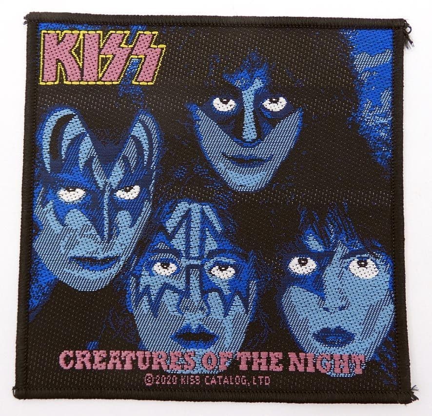 Kiss - 'Creatures of the Night' Woven Patch