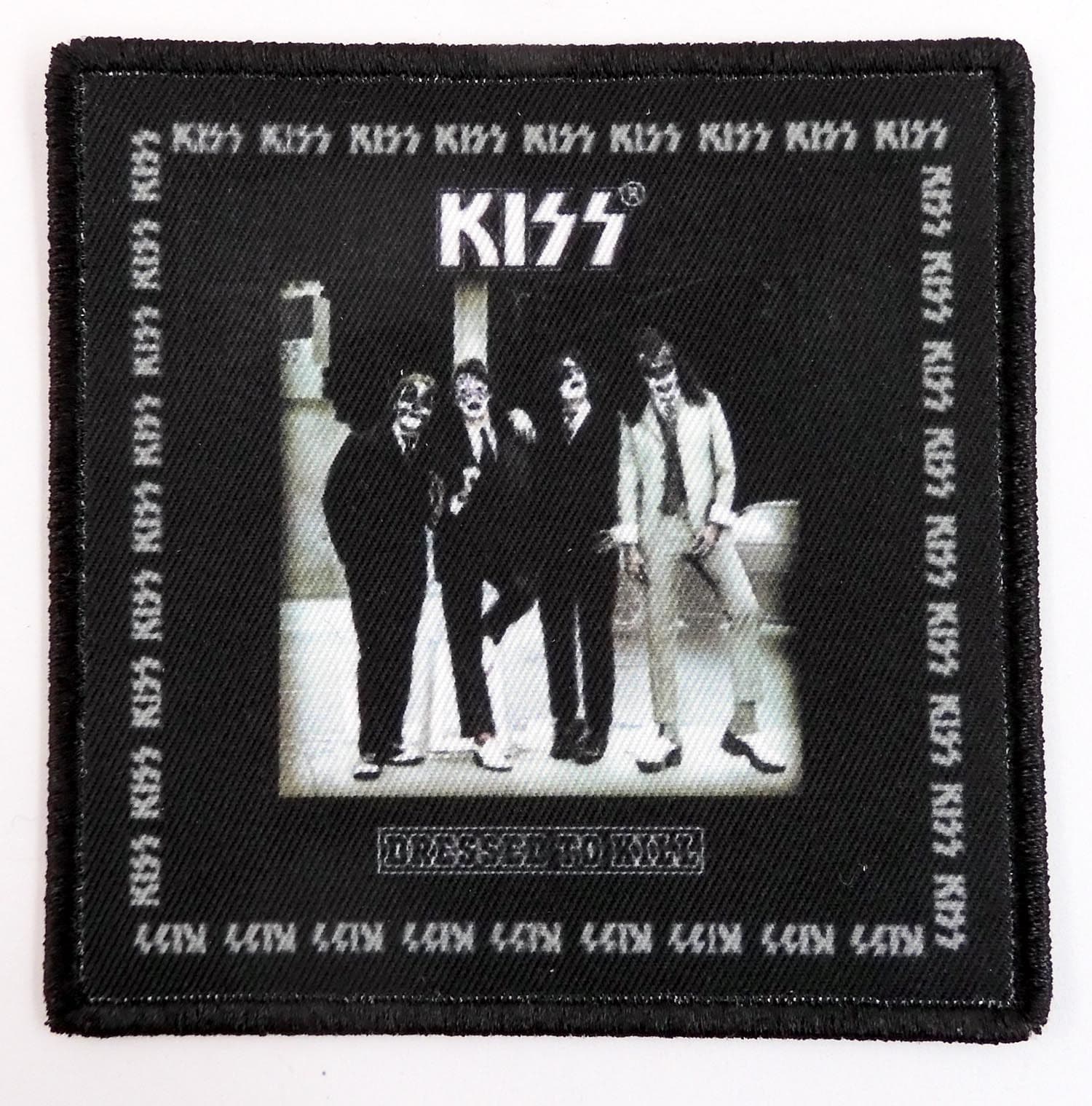 Kiss - 'Dressed to Kill' Printed Patch