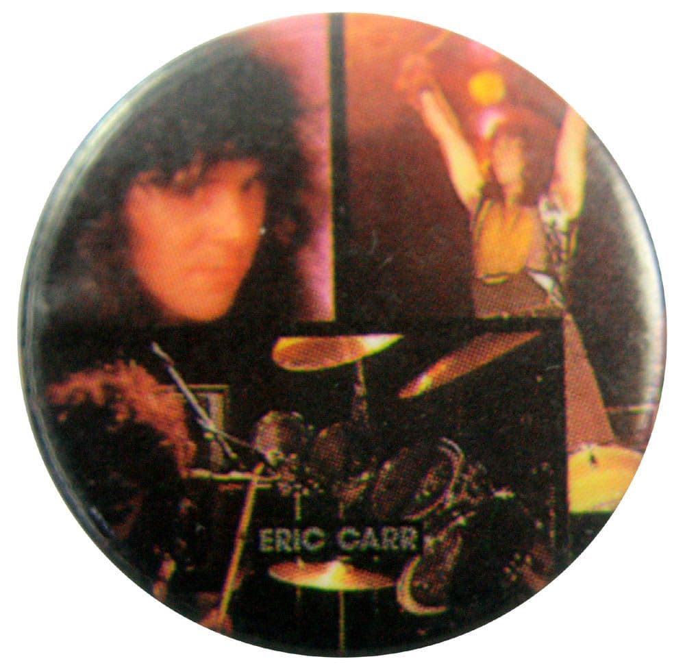 Kiss - 'Eric Carr' Button Badge