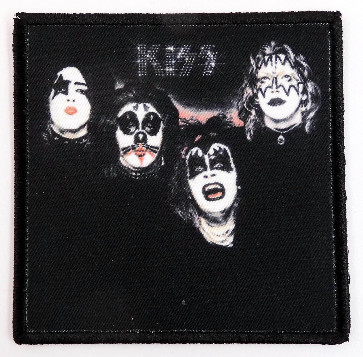 Kiss - 'Group Faces' Printed Patch