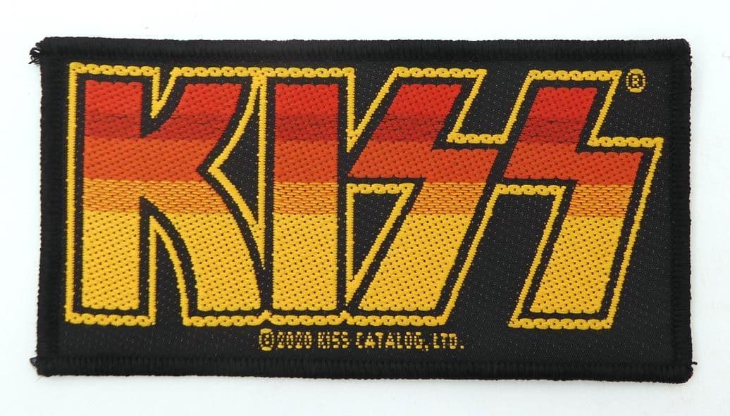 Kiss - 'Logo' Woven Patch