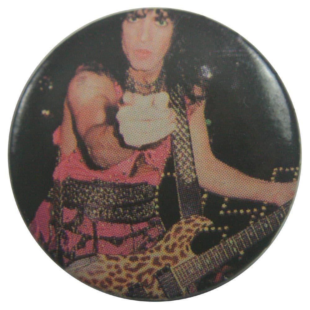 Kiss - 'Paul Guitar' Button Badge