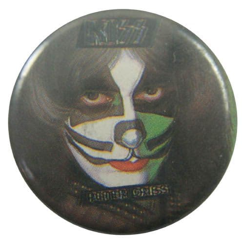 Kiss - 'Peter Face Close Up' Button Badge