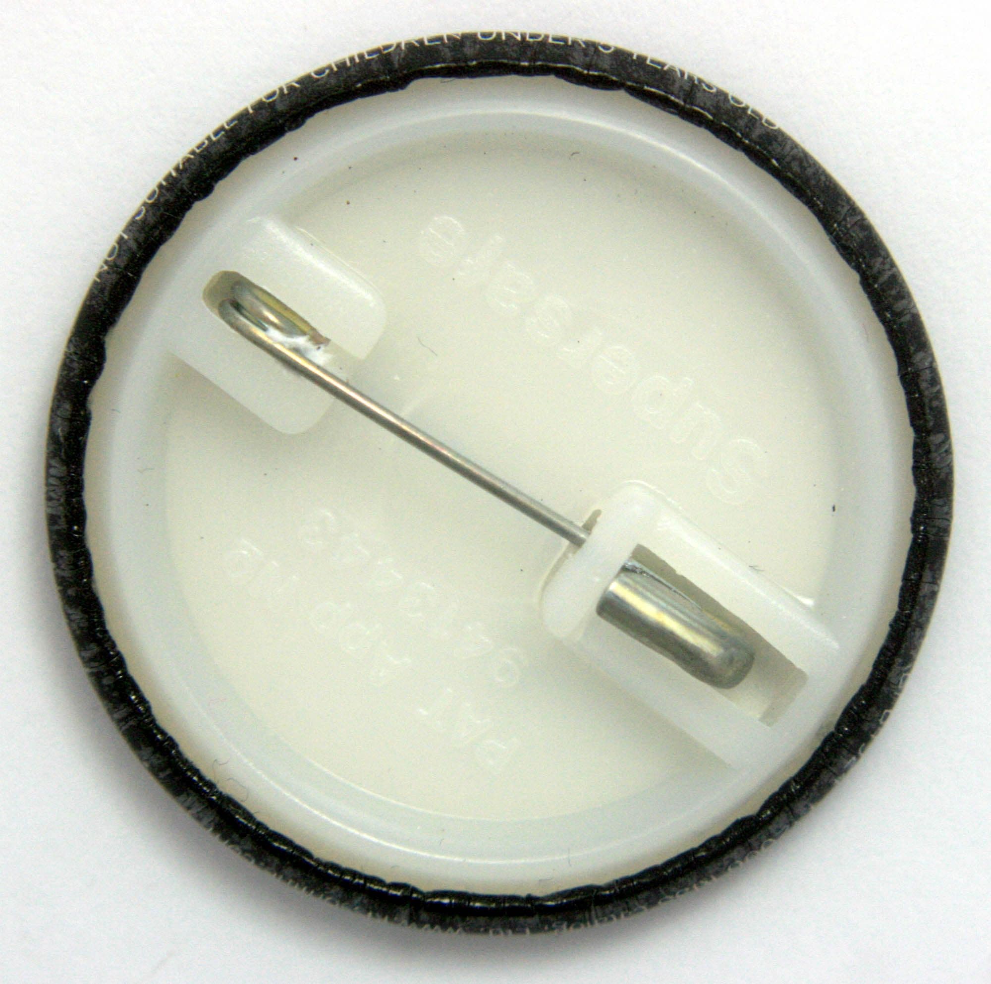 Kiss - 'Peter Make-Up' Large Button Badge